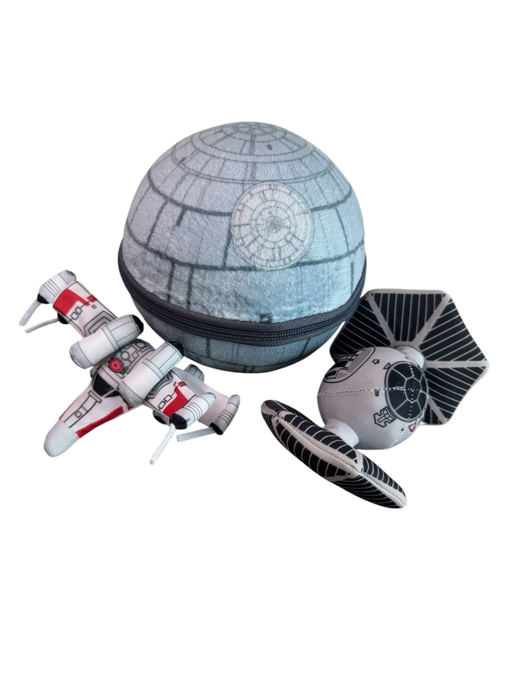 Se7en20 Scenez Star Wars 3 pc Death Star Plush Toy Figure Playset